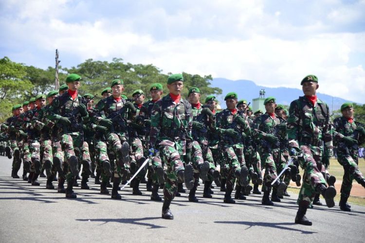 Ilustrasi prajurit TNI.(WIKIMEDIA COMMONS)