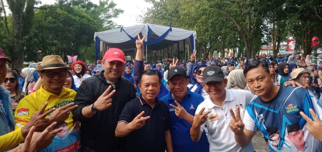 SUKA Bersama Al Haris, Senam Meriah Disambut Teriakan Ribuan Warga