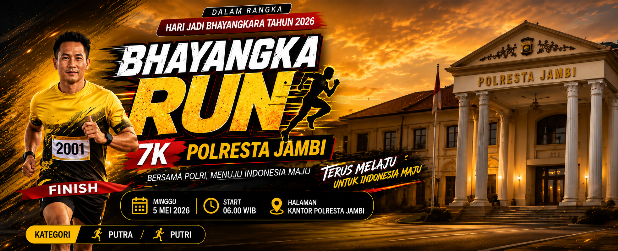 BhayangkaRUN Jambi 2026
