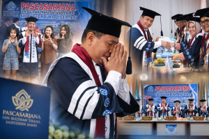 Tangis Haru dan Kebanggaan Iringi Langkah Boy Sutan Binanga Siregar Raih Gelar Doktor